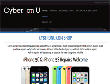 Tablet Screenshot of cyberonu.com